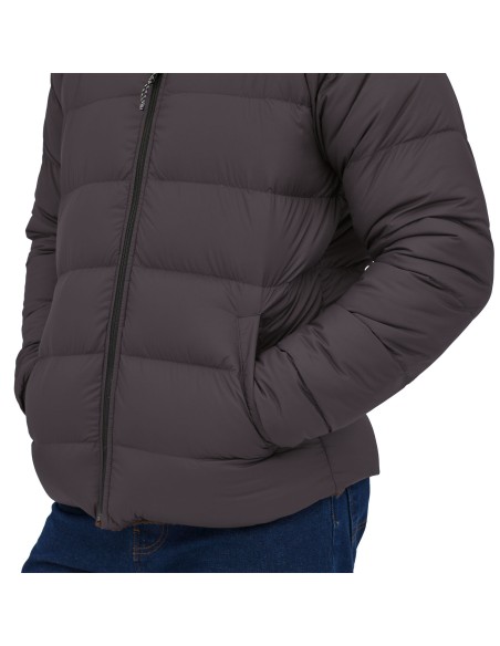 Patagonia Men's Reversible Silent Down Jacket, Ink Black