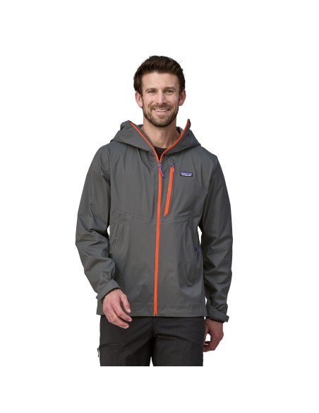 Patagonia Men's Granite Crest Rain Jacket, Forge Grey