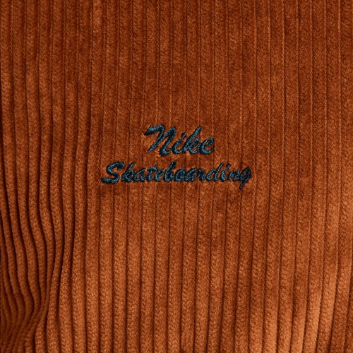 Nike SB Full-Zip Hooded Corduroy Skate Jacket,...