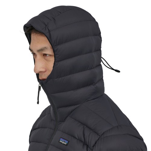 Patagonia Men's Down sweater Hoody, Black