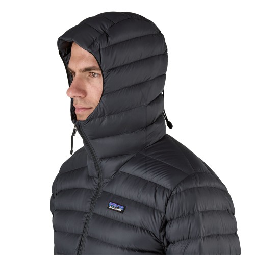 Patagonia Men's Down sweater Hoody, Black