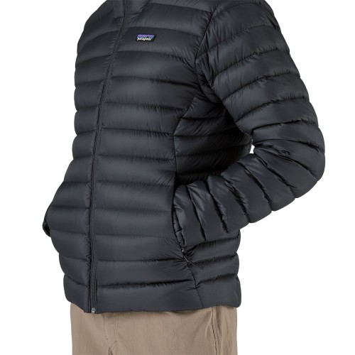 Patagonia Men's Down sweater Hoody, Black