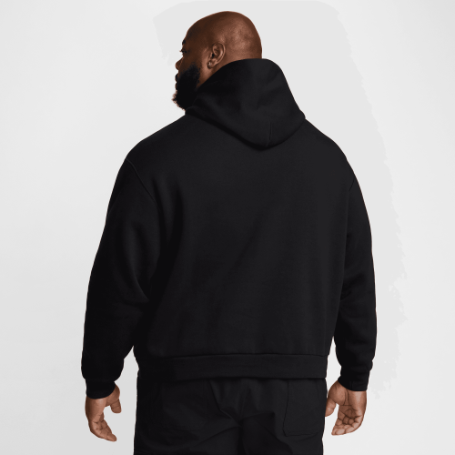 Nike SB Fleece Pullover Skate Hoodie, Black/White