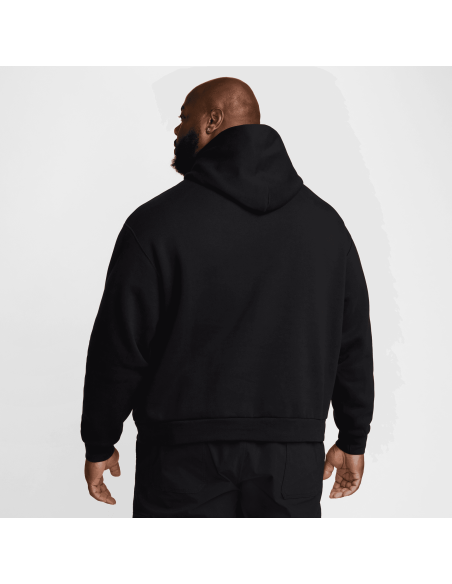 Nike SB Fleece Pullover Skate Hoodie, Black/White