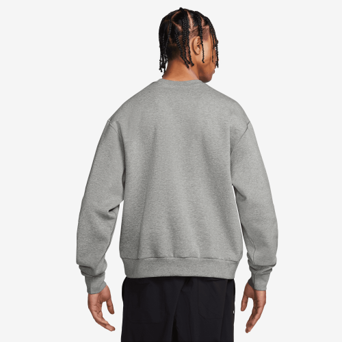 Nike SB Fleece Skate Crew, Dark Grey Heather/White