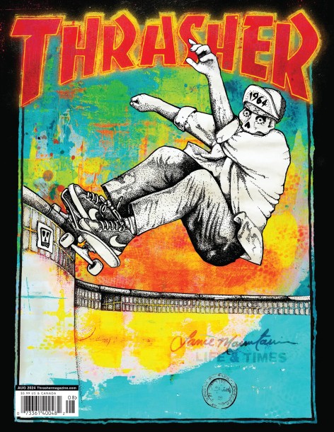 Thrasher Magazine, Agosto 2024