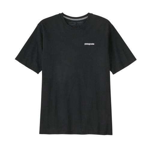 Patagonia Men's P6 Logo Responsibili Tee, Black