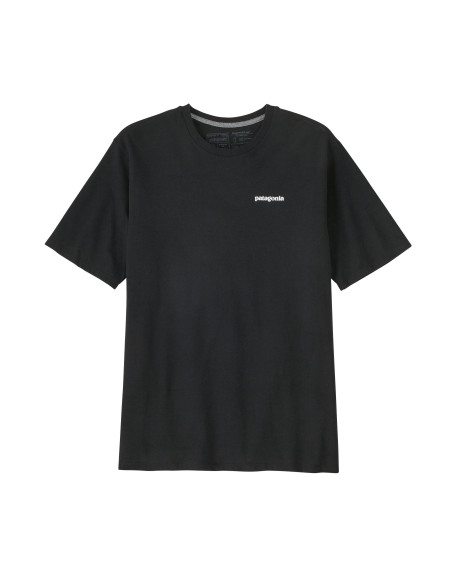 Patagonia Men's P6 Logo Responsibili Tee, Black