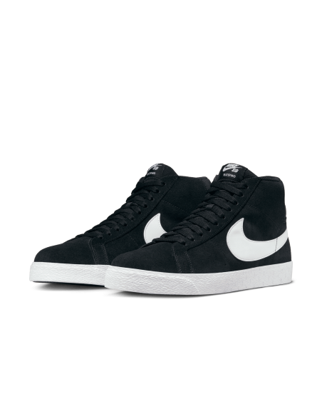 Nike SB Zoom Blazer Mid, Black/White-White