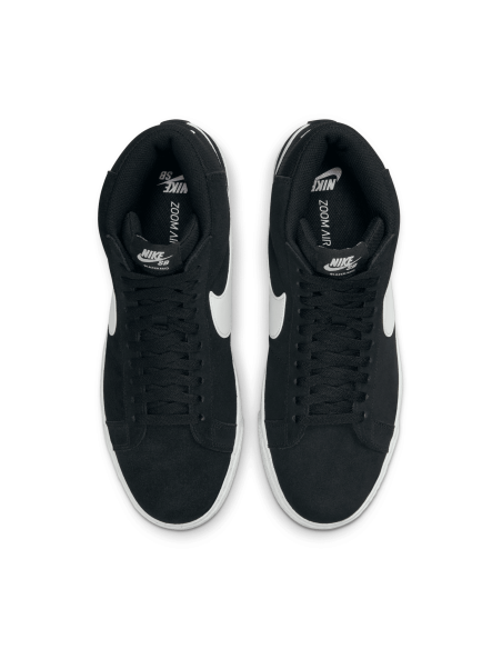 Nike SB Zoom Blazer Mid, Black/White-White