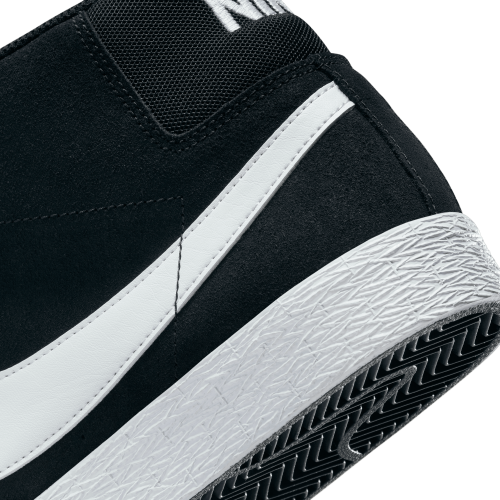 Nike SB Zoom Blazer Mid, Black/White-White