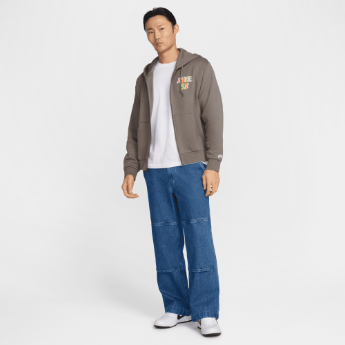 Nike SB Fleece Front-Zip Skate Hoodie, Cave...