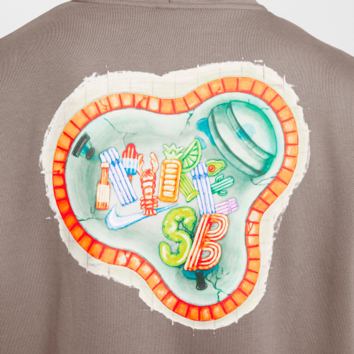 Nike SB Fleece Front-Zip Skate Hoodie, Cave...