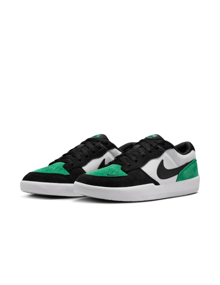 Nike SB Force 58, White/Black-Stadium Green/White