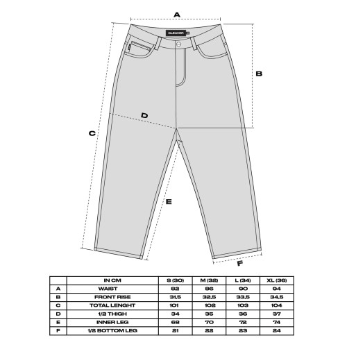 Cleaver "Carroll" Jeans, Blue