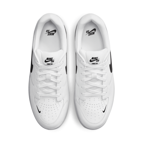 Nike SB Force 58 Premium, White/Black-White-White