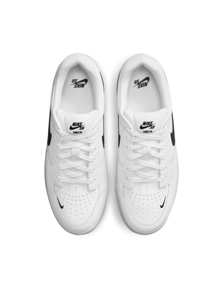 Nike SB Force 58 Premium, White/Black-White-White