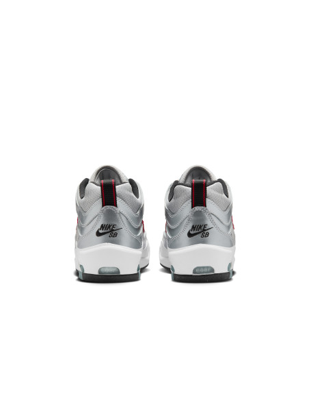 Nike Air Max Ishod Premium "Silver Bullet", Metallic Silver/Varsity Red