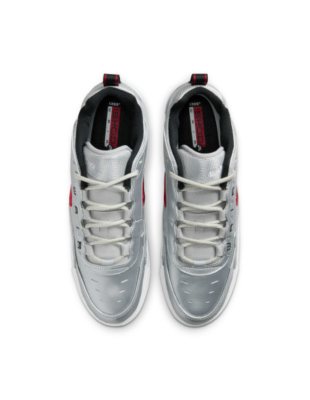 Nike Air Max Ishod Premium "Silver Bullet", Metallic Silver/Varsity Red