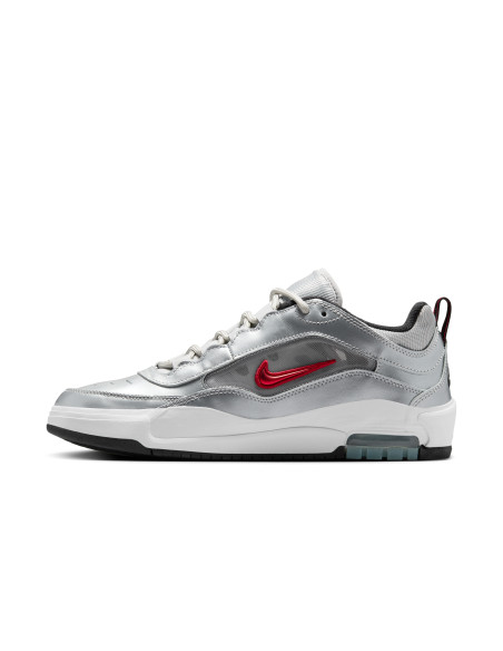 Nike Air Max Ishod Premium "Silver Bullet", Metallic Silver/Varsity Red