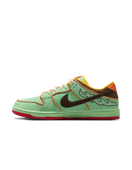 Nike SB Dunk Low Pro QS, Tourmaline/Baroque Brown