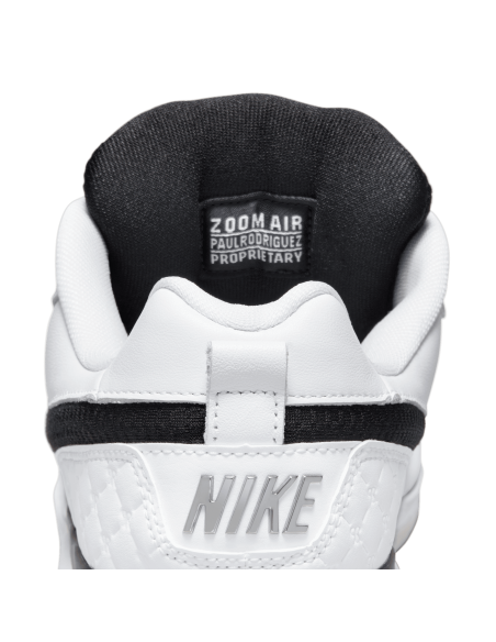 Nike SB Paul Rodriguez Zoom Air Low, White/Black