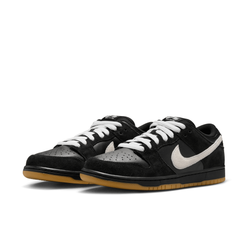 Nike SB Dunk Low Pro, Black/White-Black-Gum...