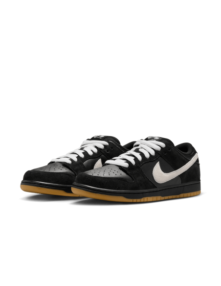 Nike SB Dunk Low Pro, Black/White-Black-Gum Light Brown