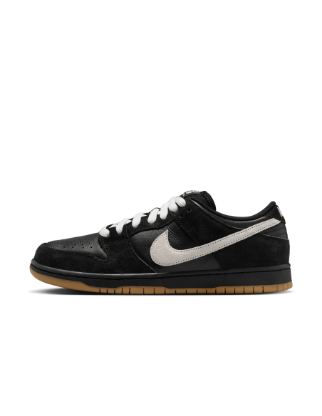 Nike SB Dunk Low Pro, Black/White-Black-Gum Light Brown