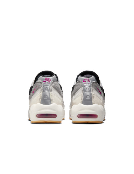 Nike SB Air Max 95, Summit White/Cactus Flower