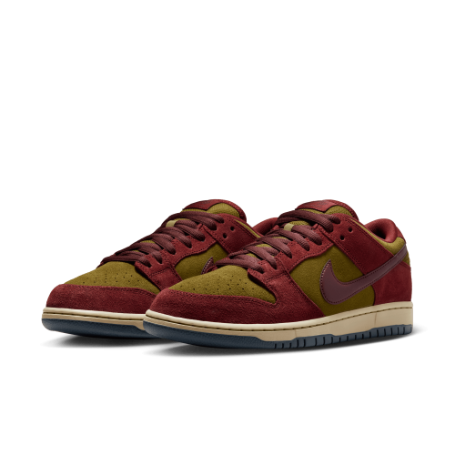 Nike SB Dunk Low Pro, Dark Team Red/Burgundy...