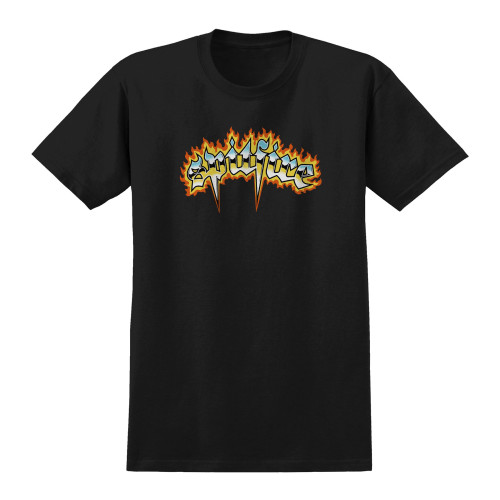 Spitfire Chrome Venom Tee, Black