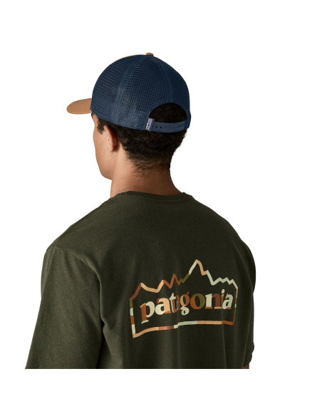 Patagonia P-6 Logo LoPro Trucker Hat, Talon Gold