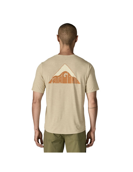 Patagonia Men's Cap Cool Daily Graphic Tee, Pumice X-Dye