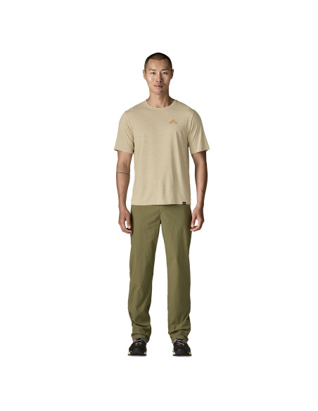 Patagonia Men's Cap Cool Daily Graphic Tee, Pumice X-Dye