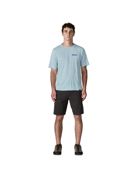 Patagonia Men's Cap Cool Daily Graphic Tee, Fleck Blue