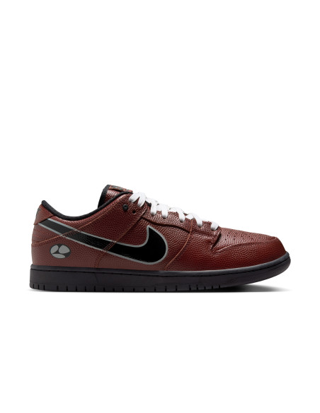 Nike SB Dunk Low Pro QS x Limosine Skateboards, Dark Pony/Black-Silver-White