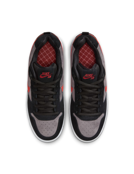 Nike SB Paul Rodriguez Zoom Air Low, Black/Varsity Red-Flint Grey-Black