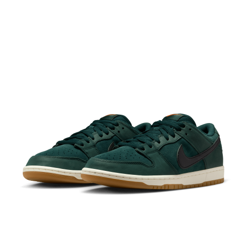 Nike SB Dunk Low Pro ISO, Deep Fir/Black-Fir-Sail