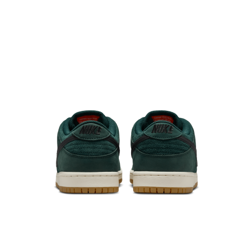 Nike SB Dunk Low Pro ISO, Deep Fir/Black-Fir-Sail
