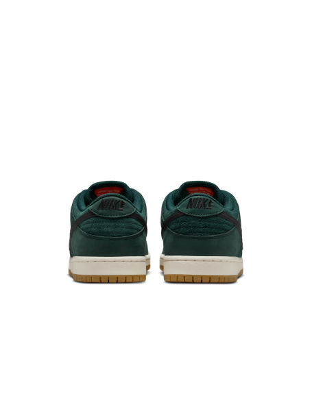 Nike SB Dunk Low Pro ISO, Deep Fir/Black-Fir-Sail