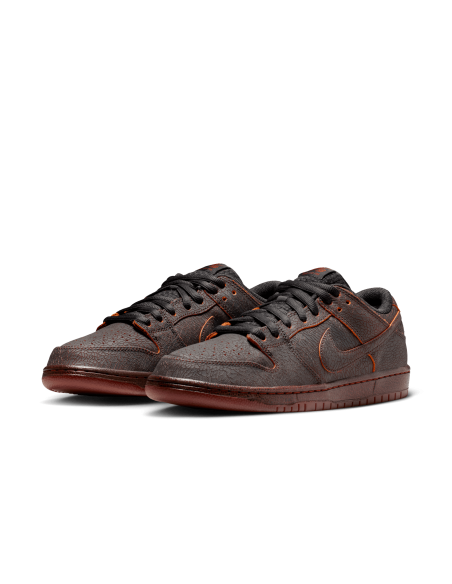 Nike SB Dunk Low Pro Premium "Krampus", Dk Smoke Grey/Campfire Orange-Black