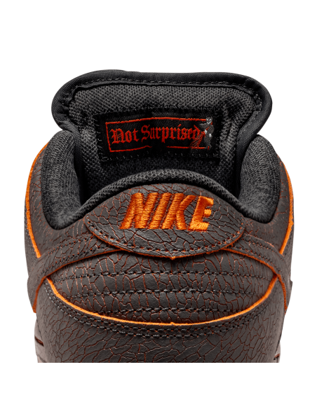 Nike SB Dunk Low Pro Premium "Krampus", Dk Smoke Grey/Campfire Orange-Black