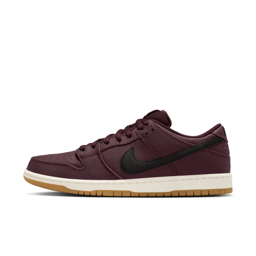 Nike SB Dunk Low Pro ISO, Burgundy...