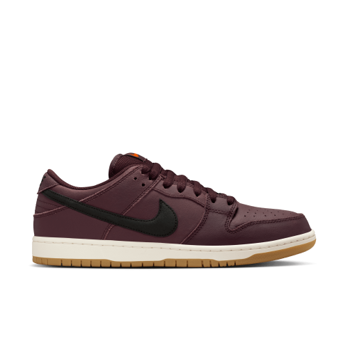 Nike SB Dunk Low Pro ISO, Burgundy...