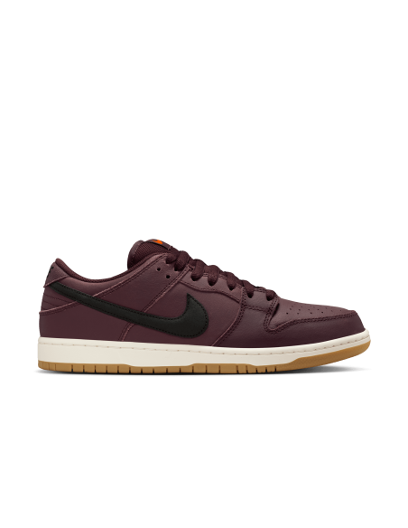 Nike SB Dunk Low Pro ISO, Burgundy Crush/Black-Mystic Dates-Sail