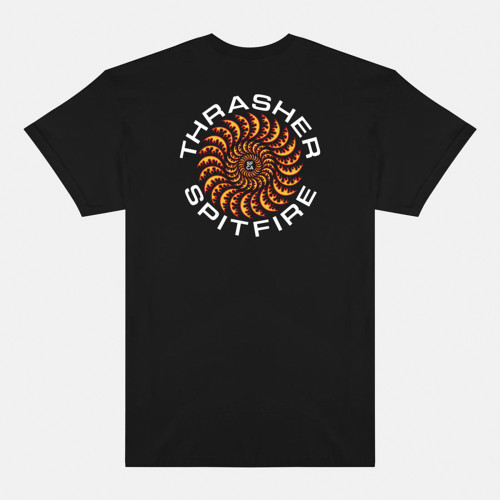 Thrasher x Spitfire Classic Swirl Tee