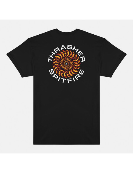 Thrasher x Spitfire Classic Swirl Tee