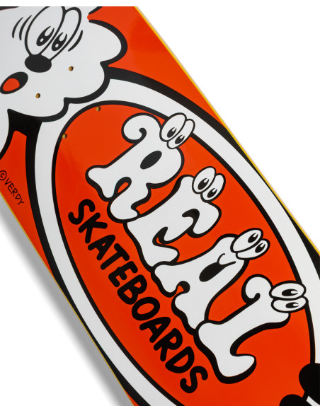Real Skateboards x Verdy, Oval Skate Shop Day, 8.38"