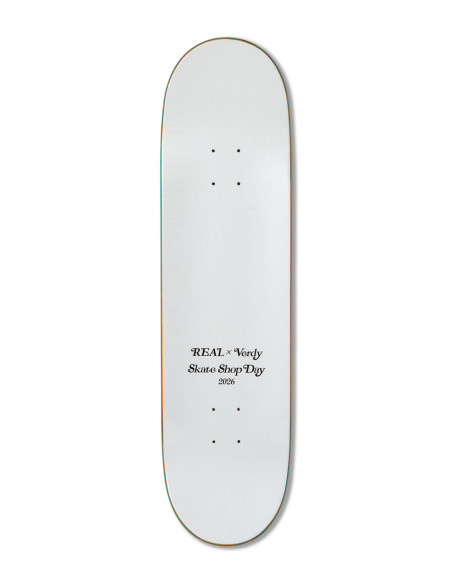 Real Skateboards x Verdy, Oval Skate Shop Day, 8.38"